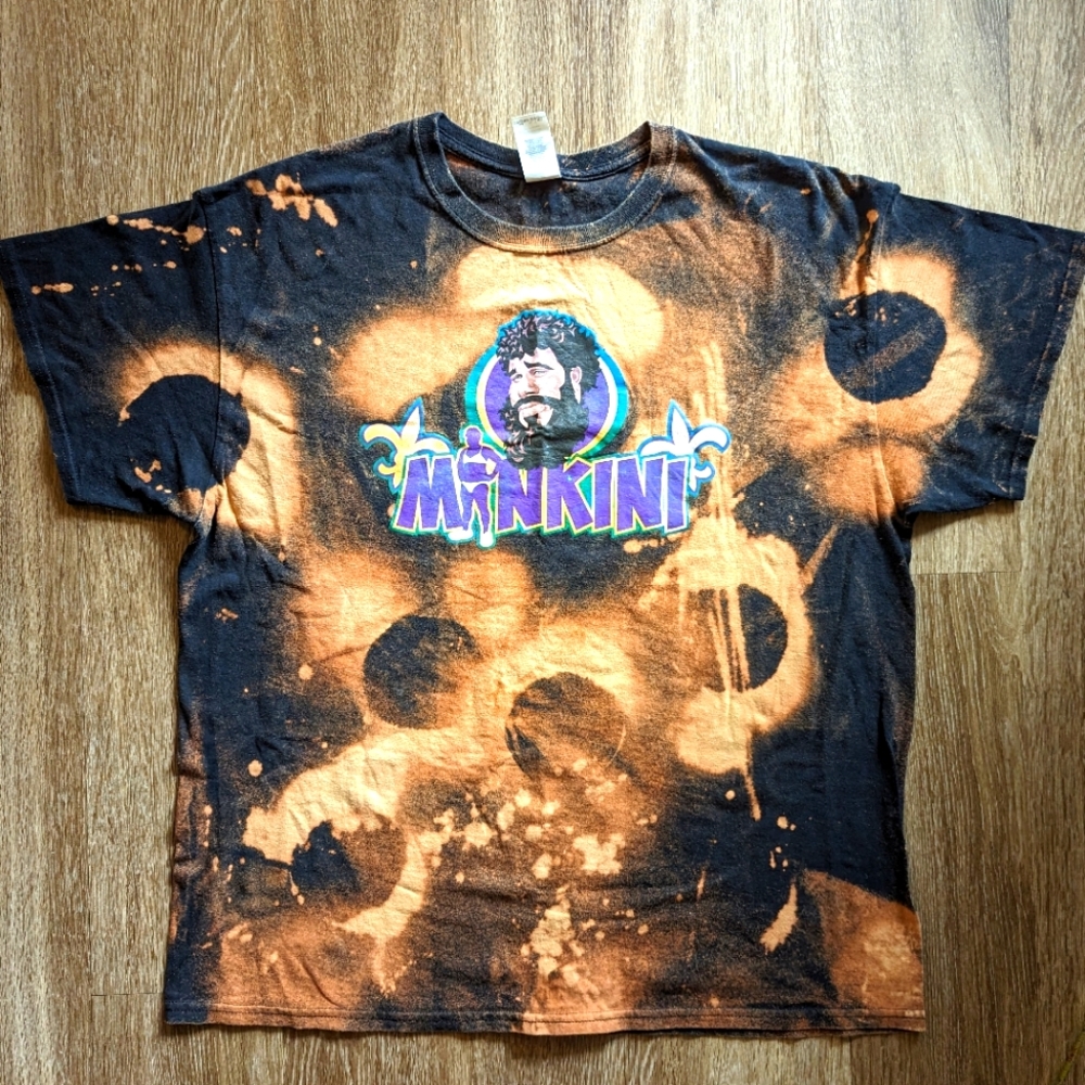 Juggalo Mankini Logo Tye Dye XL Heavy Cotton T-shirt Festival ICP Tom Wood